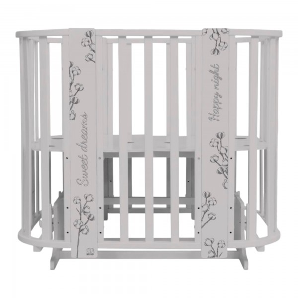 Кровать-трансформер детская 5 в1 Sweet Baby Arte цвет: Кашемир/хлопок