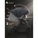 Коляска прогулочная SBL Elegante D цвет: Dark Grey