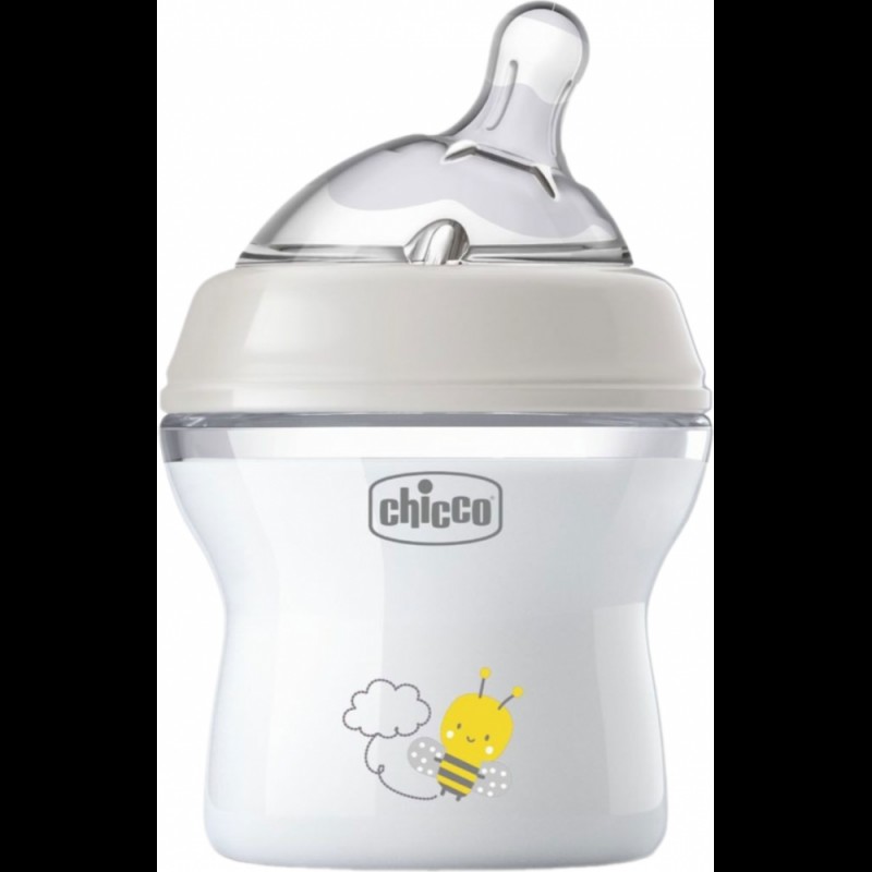 Бутылочка для кормления с соской 150 мл 0+ Chicco Natural Feeling цвет: UNI
