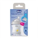 Бутылочка для кормления с соской 150 мл 0+ Chicco Natural Feeling цвет: UNI