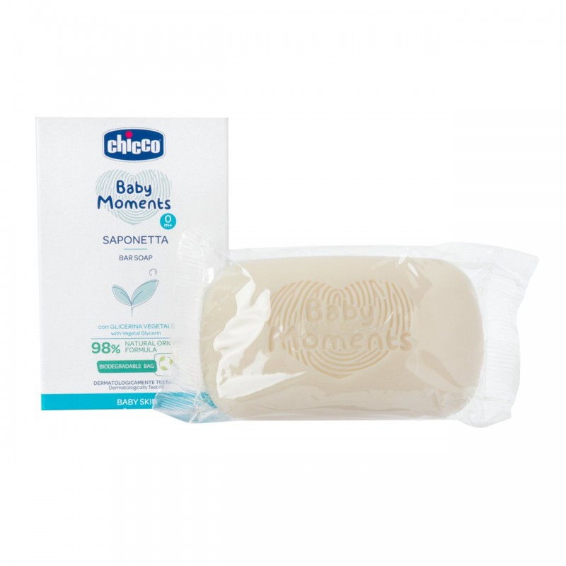 Мыло детское Chicco Baby Moments 100 гр