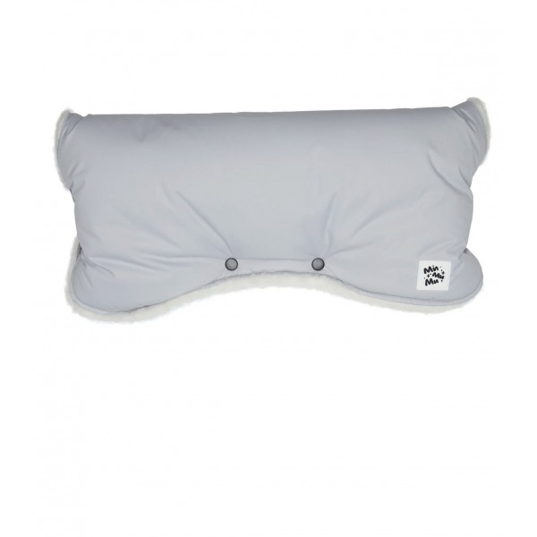 Муфта цельная для коляски и санок цвет: платинум