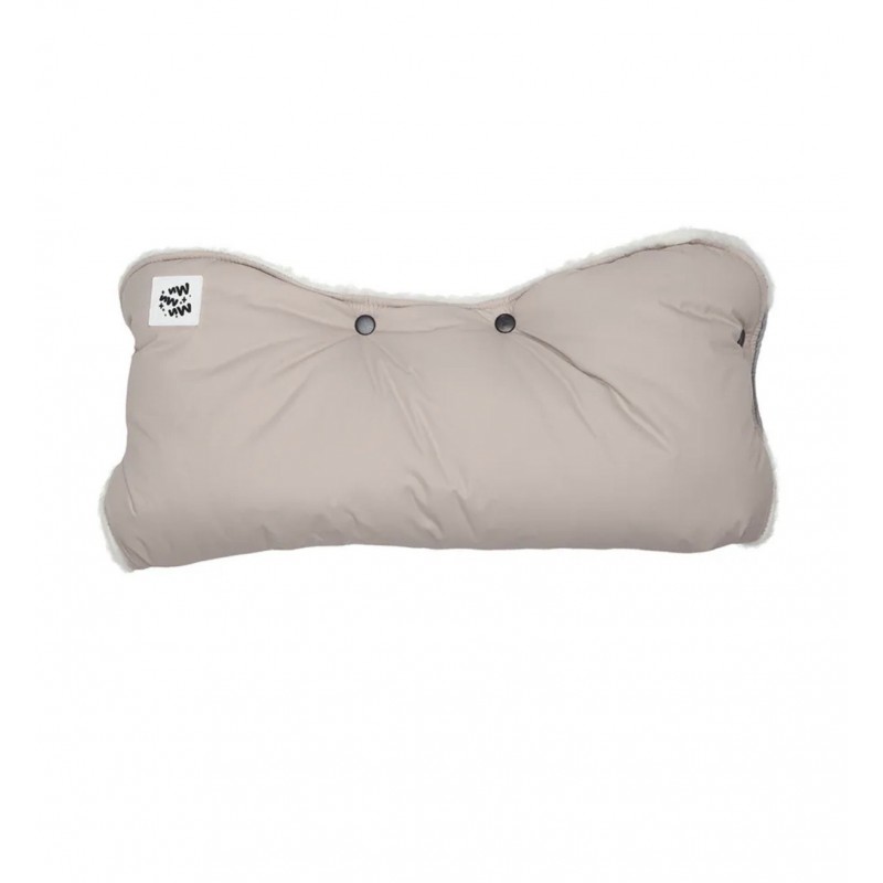 Муфта цельная для коляски и санок цвет: бежевый Муфта цельная для коляски и санок цвет: бежевый