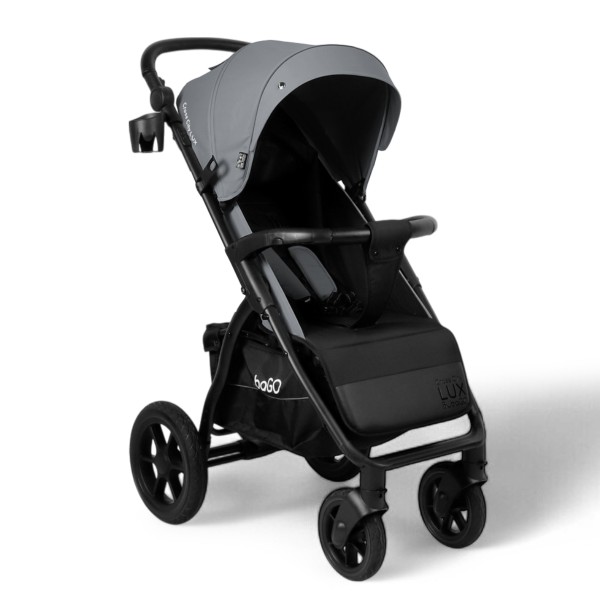 Коляска детская прогулочная BubaGo Model Cross City LUX цвет: Темно Серый BG 168-3