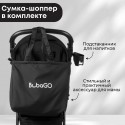 Коляска детская прогулочная BubaGo Model Cross City LUX цвет: Черный\ Black BG 168-1