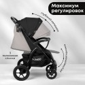 Коляска детская прогулочная BubaGo Model Cross City LUX цвет: Черный\ Black BG 168-1