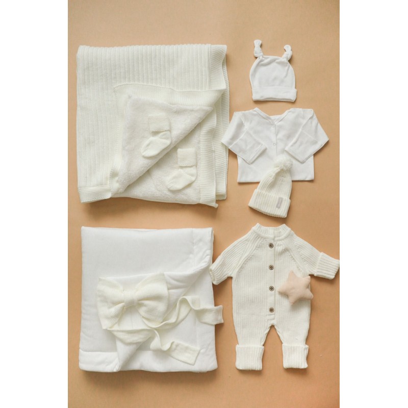 Комплект на выписку и прогулки Comfi 8 предметов цвет: молочный 0399/8
