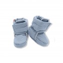 Теплые пинетки Snowball 6-12 месяцев цвет: серо-голубой 178-133
