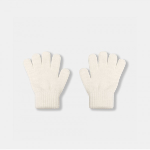Перчатки детские вязаные S (1-2 года) цвет: экрю 3590-02