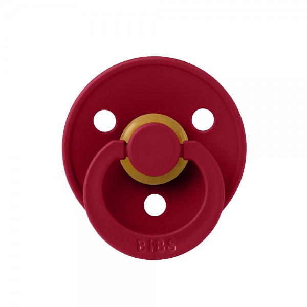 Cоска-пустышка BIBS Colour Latex 0-6 месяцев цвет: ruby Cоска-пустышка BIBS Colour Latex 0-6 месяцев цвет: ruby