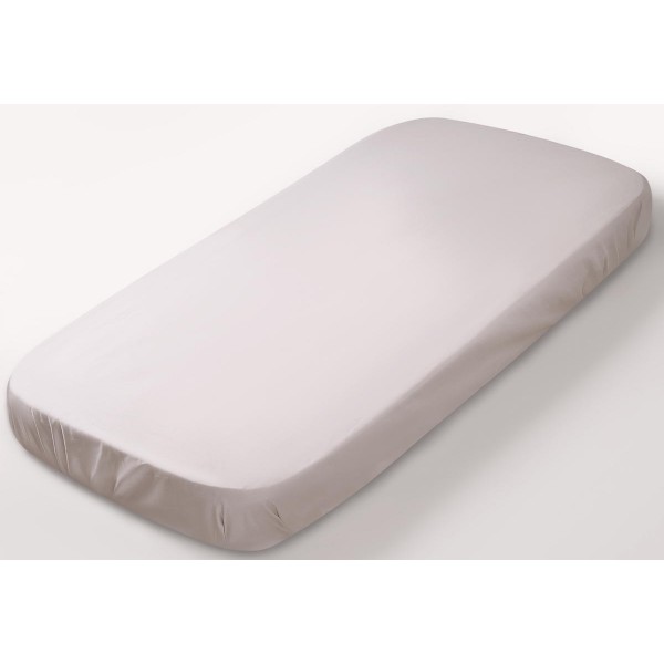 Простыня на резинке 145х70 см цвет: жемчужно-серый ПР-С.145.70.21