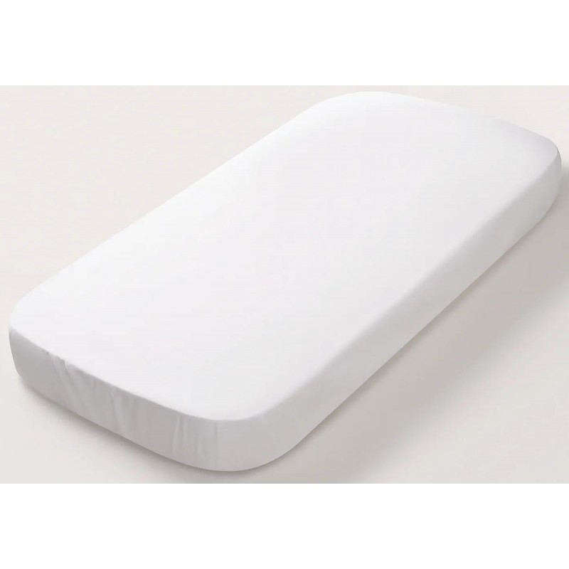 Простыня на резинке 145х70 см цвет: белый ПР-С.145.70.3