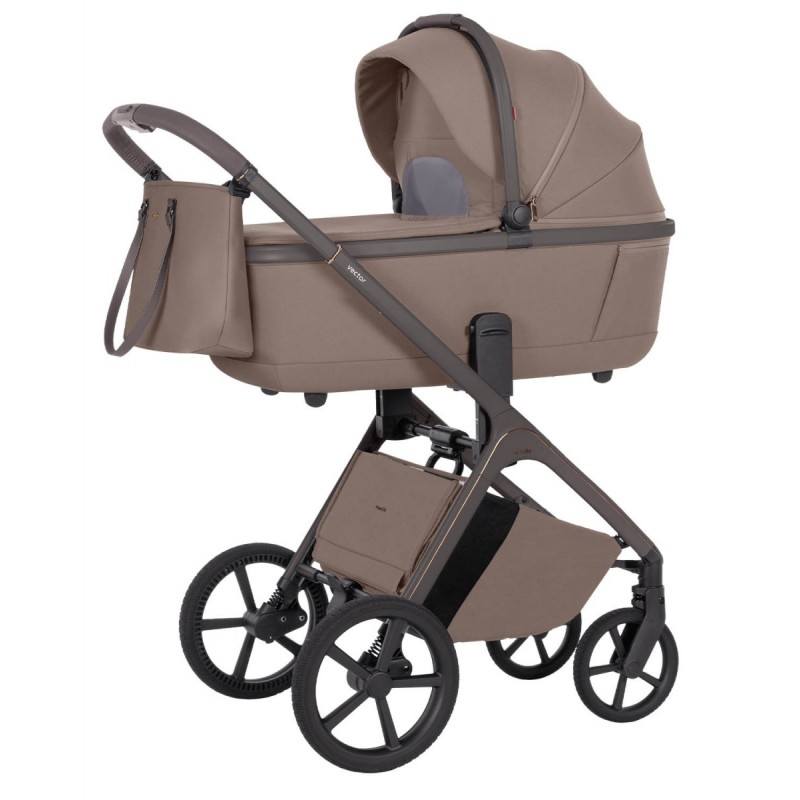 Коляска детская 2 в 1 Carrello Vector 2025 цвет: Cashmere Beige limit CRL-6552