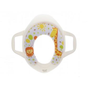 Накладка на унитаз детская универсальная с ручками Africa RTS-622-14W