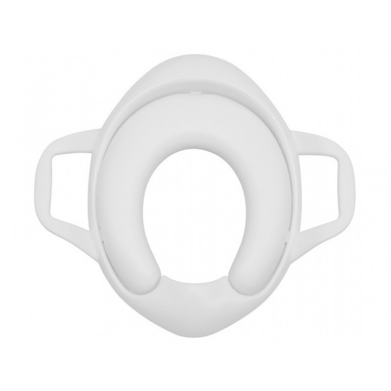 Накладка на унитаз для детей универсальная с ручками в стороны цвет: белый RTS-622