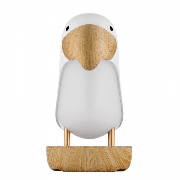 Ночник детский интерьерный TOUCAN с аккумулятором цвет: белый RTCN-001-W