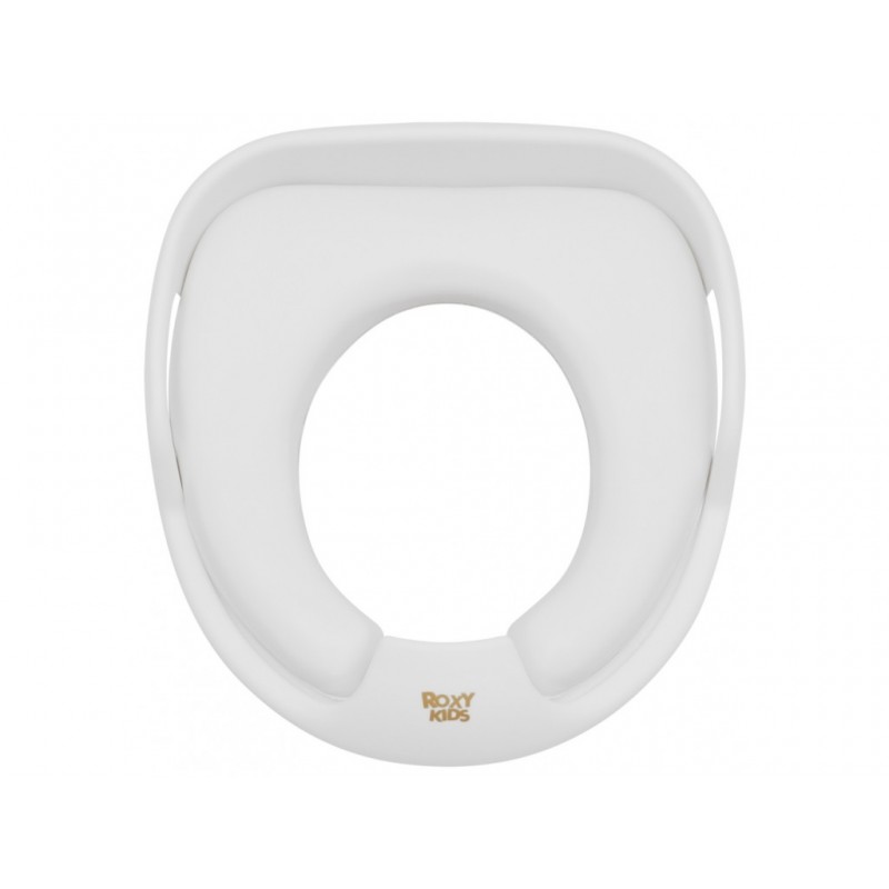 Накладка на унитаз для детей универсальная с ручками вверх цвет: белый RTS-623