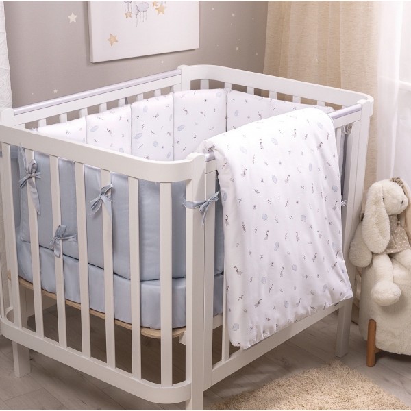 Комплект постельного белья 6 предметов Sleepy цвет: голубой КПП6.100-SL.10 Комплект постельного белья 6 предметов Sleepy цвет: голубой КПП6.100-SL.10