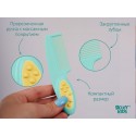 Детская щеточка с расческой цвет: мятный RBH-001-M Детская щеточка с расческой цвет: мятный RBH-001-M