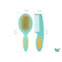 Детская щеточка с расческой цвет: мятный RBH-001-M Детская щеточка с расческой цвет: мятный RBH-001-M