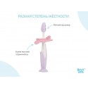 Набор: зубные щетки-массажеры для десен малышей Flower Цвет: сиреневый RTB-003