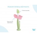 Набор: зубные щетки-массажеры для десен малышей Flower Цвет: салатовый RTB-006